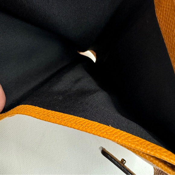 Salvatore Ferragamo Gancini Wallet in Mustard Yellow! - Picture 12 of 15